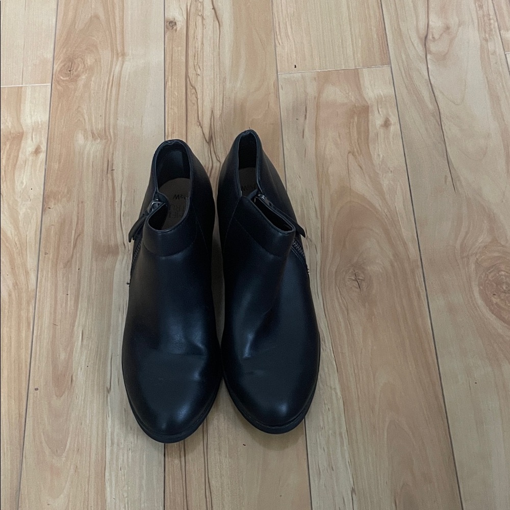 Time and tru Black Ankle Boots